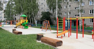Благоустройство детской площадки во дворе от 1922 руб. в Старом Осколе